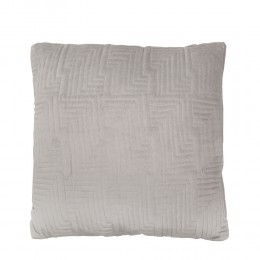 Silver Z Διακοσμητικό Μαξιλάρι Γκρι 50x50cm