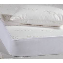NEF-NEF HOMEWARE ΠΡΟΣΤΑΤΕΥΤΙΚΟ ΣΤΡΩΜΑΤΟΣ KING SIZE ΖΑΚΑΡ ΑΔΙΑΒΡΟΧΟ 180X200+30 015078