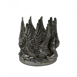 VOLE ΚΗΡΟΠΗΓΙΟ POLYRESIN ΑΣΗΜΙ ΑΝΤΙΚΕ Δ15xΥ18,3cm