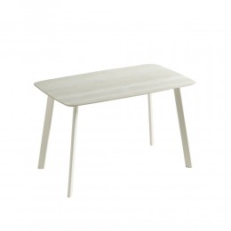 JOIN ME ΤΡΑΠΕΖΙ BEIGE ΜΕ ΟΨΗ ΜΑΡΜΑΡΟΥ 120x70x76.5 02-0670