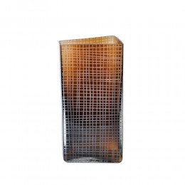 GRAVIR HONEY ΒΑΖΟ ΓΥΑΛΙ ΚΑΦΕ 15,5x11,5xΥ33cm
