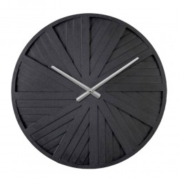 HAARLEM 1 ΡΟΛΟΪ ΤΟΙΧΟΥ MDF ΜΑΥΡΟ D50xH3,5cm