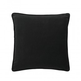 CARBONE ΔΙΑΚΟΣΜΗΤΙΚΟ ΜΑΞΙΛΑΡΙ 45x45cm ΒΕΛΟΥΔΟ ΜΑΥΡΟ