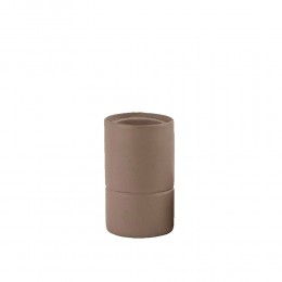 FORMAS ΚΗΡΟΠΗΓΙΟ 9x9x14cm ΑΛΟΥΜΙΝΙΟ BEIGE ROUGH