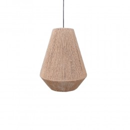 ROPE A ΦΩΤΙΣΤΙΚΟ ΟΡΟΦΗΣ 30x30x38 ΓΙΟΥΤΑ ΦΥΣΙΚΟ ΜΕΤΑΛΛΟ