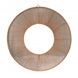 STACHI ΔΙΑΚΟΣΜΗΤΙΚΟ ΤΟΙΧΟΥ 160x2.5 PE RATTAN ΦΥΣΙΚΟ ΜΕΤΑΛΛΟ