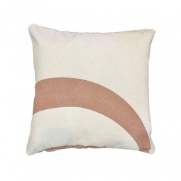 MAYRA A ΔΙΑΚΟΣΜΗΤΙΚΟ ΜΑΞΙΛΑΡΙ ΒΑΜΒΑΚΙ POLYESTER ΜΠΕΖ 45x45cm 029121