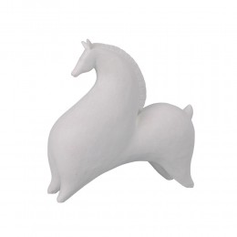 AEGEAN ΔΙΑΚΟΣΜΗΤΙΚΟ ΑΛΟΓΟ 26x11x24cm POLYRESIN ΛΕΥΚΟ