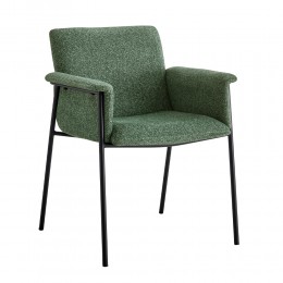JAPO ΚΑΡΕΚΛΑ GREEN MIX ΜΑΥΡΟ 63x61x82cm