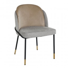 ASTON ΚΑΡΕΚΛΑ ΓΚΡΙ ΑΝΟΙΧΤΟ ΜΑΥΡΟ 55x55x78cm