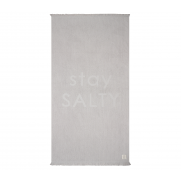NEF NEF HOMEWARE ΠΕΤΣΕΤΑ ΘΑΛΑΣΣΗΣ STAY SALTY 90X170 SILVER 030590