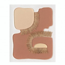 BOHO STYLE ΠΙΝΑΚΑΣ ΔΙΑΚΟΣΜΗΣΗΣ 80x100x4 ΚΑΜΒΑΣ TERRACOTTA ΞΥΛΟ