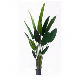 ISOGUDE ΤΕΧΝΗΤΟ ΦΥΤΟ PVC PU ΠΡΑΣΙΝΟ H215cm