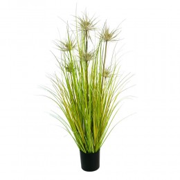 SUNNY FLOWER ΦΥΤΟ ΤΕΧΝΗΤΟ ΣΕ ΓΛΑΣΤΡΑ PVC ΠΡΑΣΙΝΟ 90