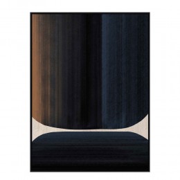 RECONNECT ΠΙΝΑΚΑΣ ΔΙΑΚΟΣΜΗΣΗΣ 90x120x4 ΚΑΜΒΑΣ ΠΟΛΥΧΡΩΜΟ MDF ΜΑΥΡΟ 031424