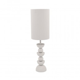 UP   DOWN 77 ΦΩΤΙΣΤΙΚΟ ΕΠΙΤΡΑΠΕΖΙΟ ΜΕΤΑΛΛΟ ΛΕΥΚΟ 22x22xH77cm 031500