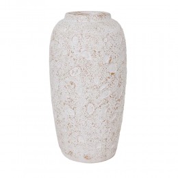 THASSOS ΒΑΖΟ 25x25x50 MgO ΛΕΥΚΟ ΜΠΕΖ 031613