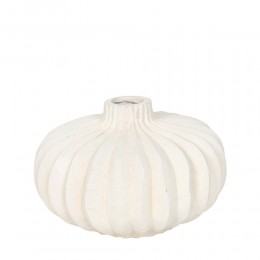 SEMELI ΒΑΖΟ 35x35x21cm MgO ΛΕΥΚΟ