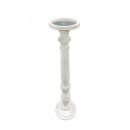 SIKINOS ΚΗΡΟΠΗΓΙΟ 20x20x82 MDF WHITE WASHED