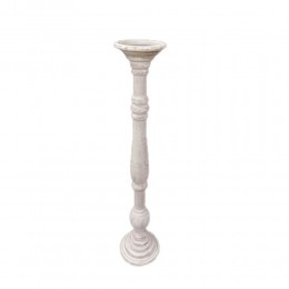 SIKINOS ΚΗΡΟΠΗΓΙΟ 20x20x99 MDF WHITE WASHED