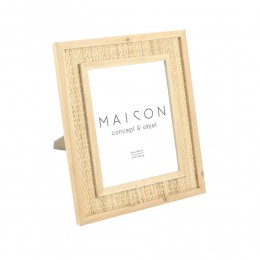 KAMIRA L ΚΟΡΝΙΖΑ RATTAN ΓΥΑΛΙ ΦΥΣΙΚΟ 31,5x2xH36,5cm 032083