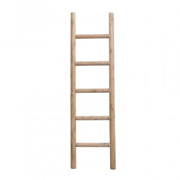 LADDER BAMBOO ΔΙΑΚΟΣΜΗΤΙΚΟ ΣΚΑΛΑ ΞΥΛΟ ΦΥΣΙΚΟ 43x5,5xH148cm