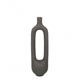 FINTON ΒΑΖΟ 15x12x50cm ΑΛΟΥΜΙΝΙΟ MUD