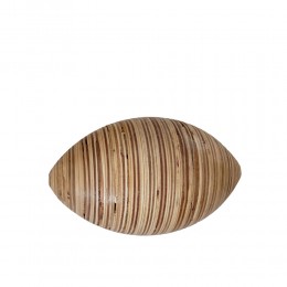 CEBO M ΔΙΑΚΟΣΜΗΤΙΚΗ ΜΠΑΛΑ 12x12x19 ΞΥΛΟ ΦΥΣΙΚΟ