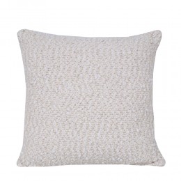 SIMPUL ΔΙΑΚΟΣΜΗΤΙΚΟ ΜΑΞΙΛΑΡΙ 45x45 ΥΦΑΣΜΑ ΛΕΥΚΟ POLYESTER 032794