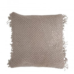 ARNAV ΔΙΑΚΟΣΜΗΤΙΚΟ ΜΑΞΙΛΑΡΙ 45x45 ΥΦΑΣΜΑ TAUPE POLYESTER 032796