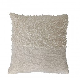 SIMPUL ΔΙΑΚΟΣΜΗΤΙΚΟ ΜΑΞΙΛΑΡΙ 45x45 ΥΦΑΣΜΑ ΛΕΥΚΟ POLYESTER 032800
