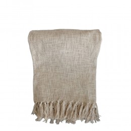 NIHAL ΡΙΧΤΑΡΙ ΔΙΑΚΟΣΜΗΤΙΚΟ 130x170cm ΥΦΑΣΜΑ ΚΑΦΕ