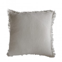 BELUD ΔΙΑΚΟΣΜΗΤΙΚΟ ΜΑΞΙΛΑΡΙ 45x45cm ΥΦΑΣΜΑ ΛΕΥΚΟ POLYESTER