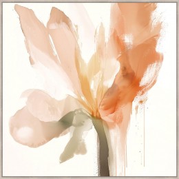 CALANDIUM.A ΠΙΝΑΚΑΣ ΔΙΑΚΟΣΜΗΤΙΚΟΣ ΜΕ ΚΟΡΝΙΖΑ 80x80x4cm ΚΑΜΒΑΣ BEIGE ΠΟΛΥΧΡΩΜΟ ΞΥΛΟ ΦΥΣΙΚΟ