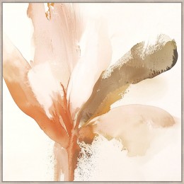 CALANDIUM.B ΠΙΝΑΚΑΣ ΔΙΑΚΟΣΜΗΤΙΚΟΣ ΜΕ ΚΟΡΝΙΖΑ 80x80x4cm ΚΑΜΒΑΣ BEIGE ΠΟΛΥΧΡΩΜΟ ΞΥΛΟ ΦΥΣΙΚΟ