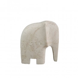 TENGO.C ΔΙΑΚΟΣΜΗΤΙΚΟ ΕΛΕΦΑΝΤΑΣ 16.5x9x18 POLYRESIN ΜΠΕΖ