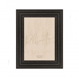 LINEA 4 ΚΟΡΝΙΖΑ 18.2x1.4x23.3cm POLYRESIN ΜΑΥΡΟ ΓΥΑΛΙ
