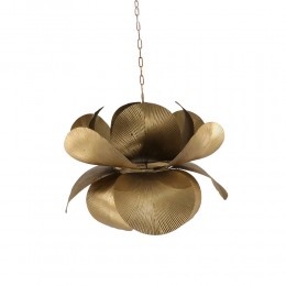 BLOSSOM ΦΩΤΙΣΤΙΚΟ ΚΡΕΜΑΣΤΟ 56.5x56.5x43 ΜΕΤΑΛΛΟ BROWN GOLD