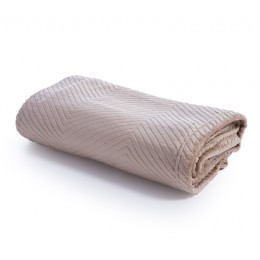 NEF-NEF HOMEWARE ΡΙΧΤΑΡΙ ΠΟΛΥΘΡΟΝΑΣ 130X180CM DAKARI BEIGE 033958