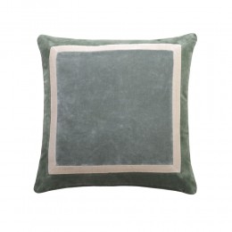 MARE ΔΙΑΚΟΣΜΗΤΙΚΟ ΜΑΞΙΛΑΡΙ 50x50cm ΥΦΑΣΜΑ ΜΕΝΤΑ ΛΕΥΚΟ