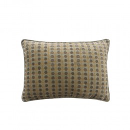 SUEVE ΔΙΑΚΟΣΜΗΤΙΚΟ ΜΑΞΙΛΑΡΙ 60x40cm ΥΦΑΣΜΑ ΜΟΥΣΤΑΡΔΙ ΑΝΘΡΑΚΙ