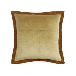 ALGO ΔΙΑΚΟΣΜΗΤΙΚΟ ΜΑΞΙΛΑΡΙ 50x50cm ΥΦΑΣΜΑ ΜΕΛΙ ΚΑΦΕ