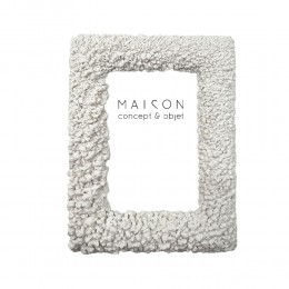REEF A ΚΟΡΝΙΖΑ 16.5x3x21.5cm POLYRESIN ΑΣΠΡΟ ΓΥΑΛΙ