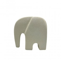 IVORY ΔΙΑΚΟΣΜΗΤΙΚΟ ΕΛΕΦΑΝΤΑΣ 21x8.6x19.8cm POLYRESIN ΑΣΠΡΟ