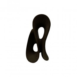 NOEMA ΔΙΑΚΟΣΜΗΤΙΚΟ ΦΙΓΟΥΡΑ 21x19.5x38.8cm POLYRESIN ΜΑΥΡΟ