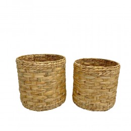 VEGENID ΚΑΛΑΘΙ ΥΑΚΙΝΘΟΥ SET 2ΤΜΧ 35x35x48cm ΥΑΚΙΝΘΟΣ ΦΥΣΙΚΟ