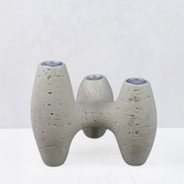 TRIPTYCH III ΚΗΡΟΠΗΓΙΟ ΔΙΑΚΟΣΜΗΤΙΚΟ 18.5x15.5x15.5cm RESIN ΜΠΕΖ