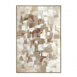 THALEA II ΠΙΝΑΚΑΣ ΔΙΑΚΟΣΜΗΤΙΚΟΣ ΜΕ ΚΟΡΝΙΖΑ 82.6x4.3x122.6cm ΚΑΜΒΑΣ ΠΟΛΥΧΡΩΜΟ PS