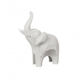 ARCHI ΔΙΑΚΟΣΜΗΤΙΚΟ ΕΛΕΦΑΝΤΑΣ 28.4x11.7x35.7cm RESIN OFF WHITE