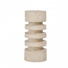 AXIS ΚΗΡΟΠΗΓΙΟ 9.1x9.1x21.2cm RESIN ΜΠΕΖ